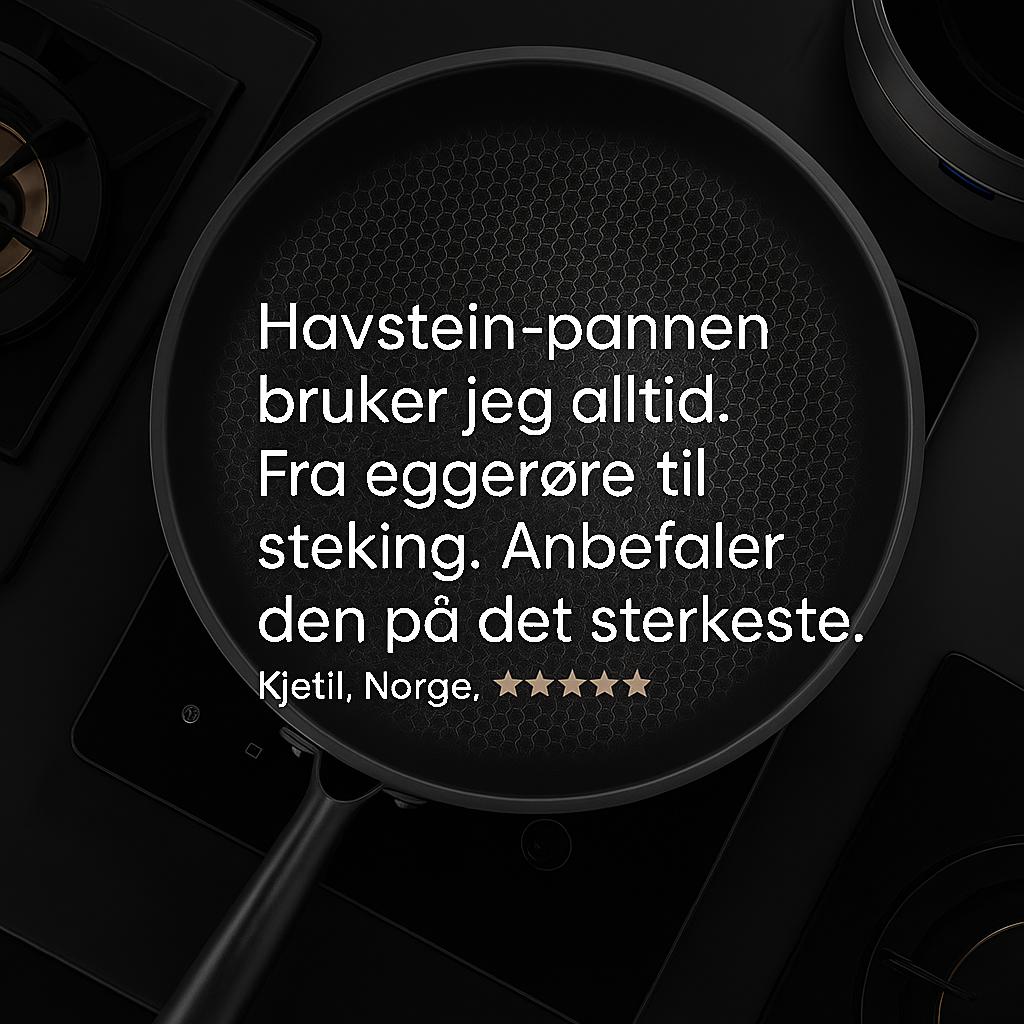Havstein™ - Hybridpanne