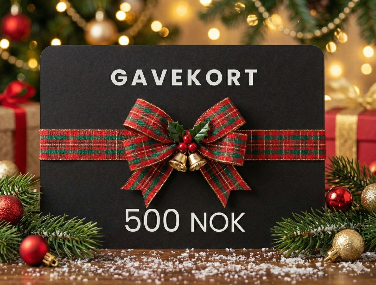 Gavekort 500 kr