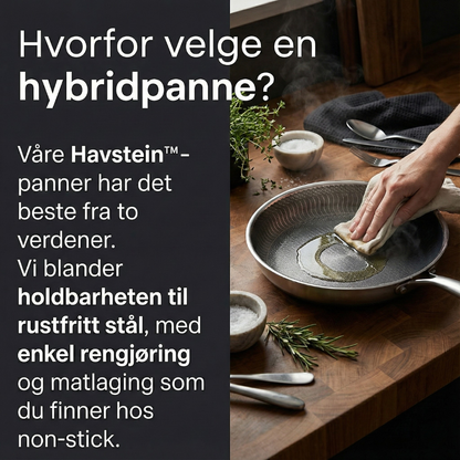 Havstein™ - Hybridpanne
